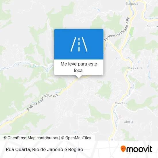 Rua Quarta mapa