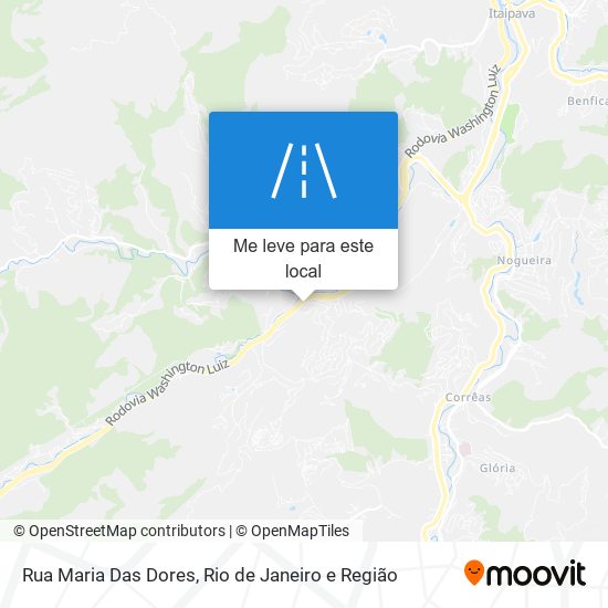 Rua Maria Das Dores mapa
