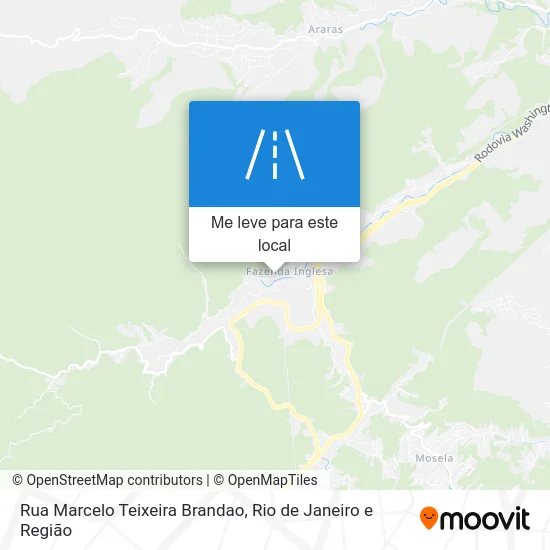 Rua Marcelo Teixeira Brandao mapa