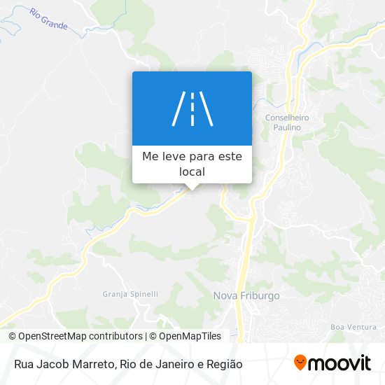 Rua Jacob Marreto mapa