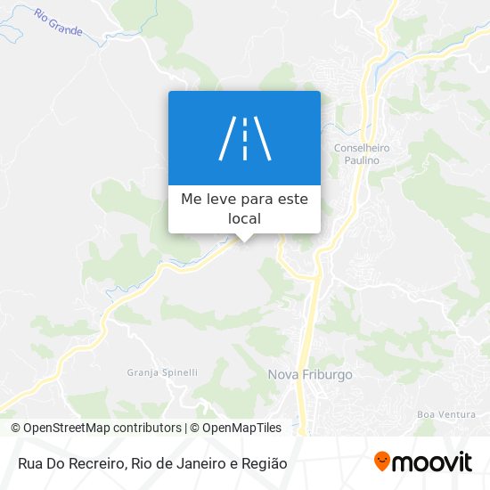 Rua Do Recreiro mapa