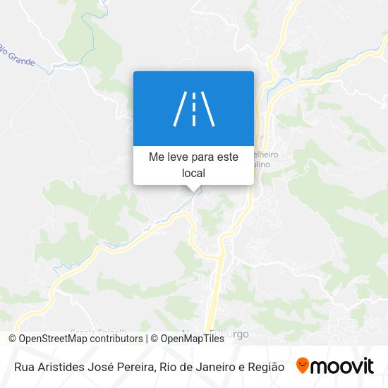 Rua Aristides José Pereira mapa