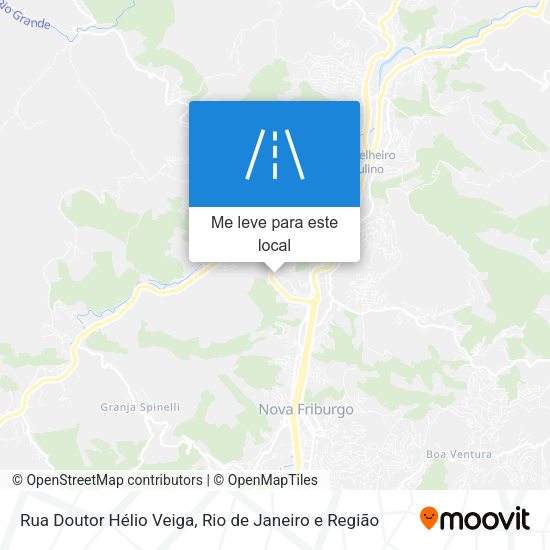 Rua Doutor Hélio Veiga mapa