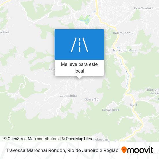 Travessa Marechai Rondon mapa