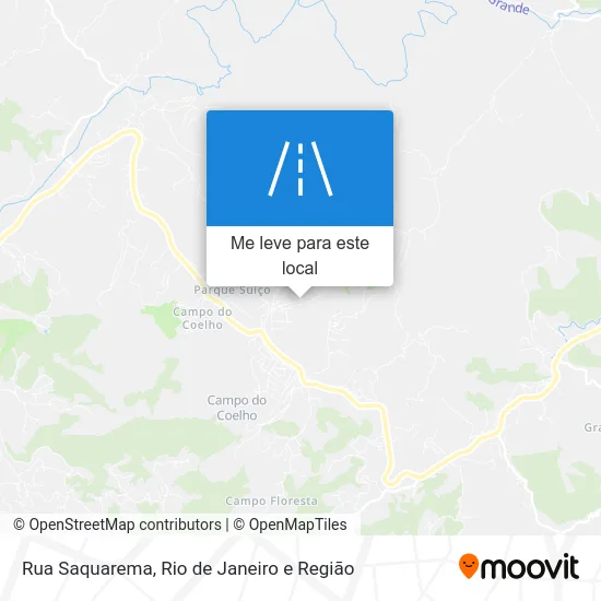 Rua Saquarema mapa
