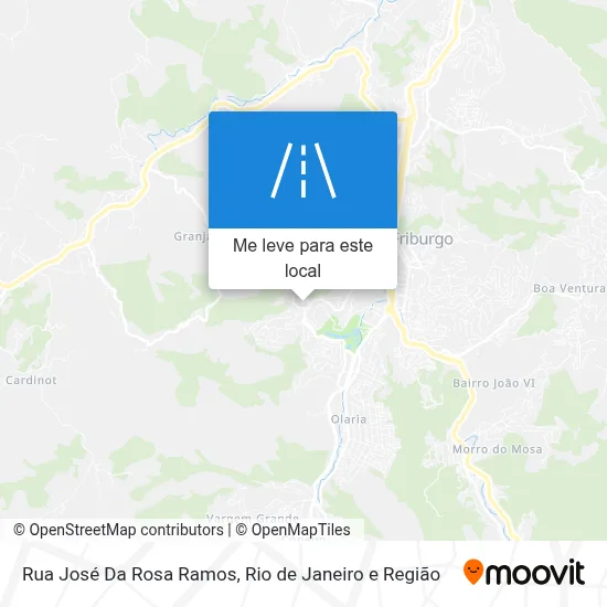 Rua José Da Rosa Ramos mapa