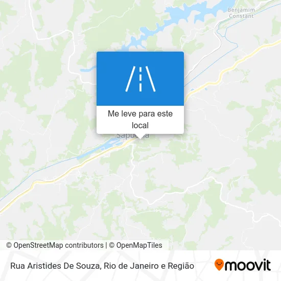 Rua Aristides De Souza mapa