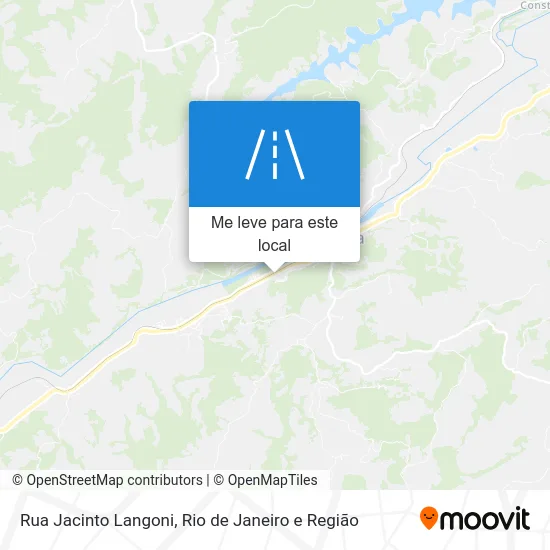 Rua Jacinto Langoni mapa