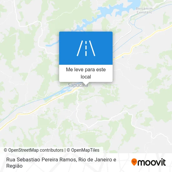 Rua Sebastiao Pereira Ramos mapa