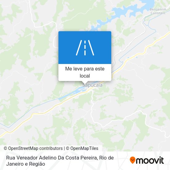 Rua Vereador Adelino Da Costa Pereira mapa
