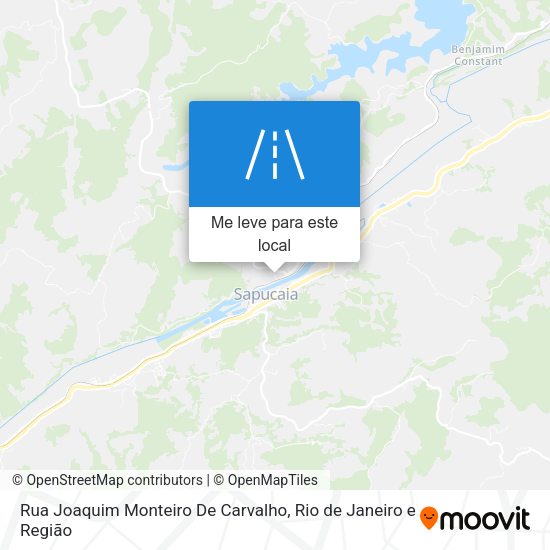 Rua Joaquim Monteiro De Carvalho mapa