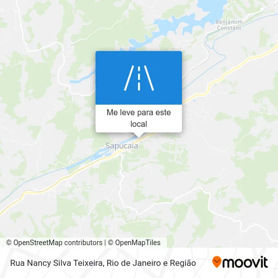 Rua Nancy Silva Teixeira mapa