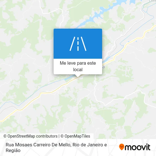 Rua Mosaes Carreiro De Mello mapa