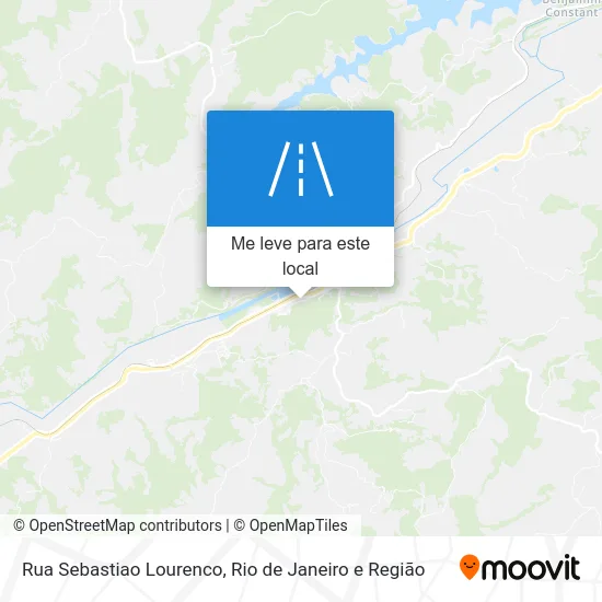 Rua Sebastiao Lourenco mapa