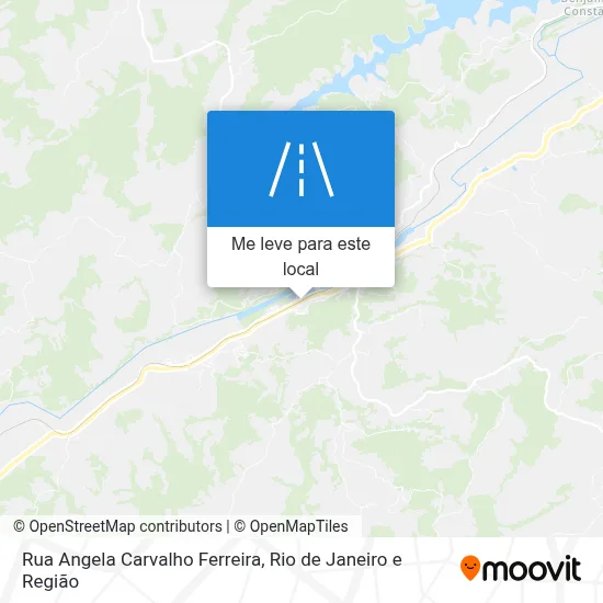 Rua Angela Carvalho Ferreira mapa