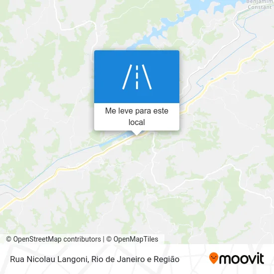 Rua Nicolau Langoni mapa