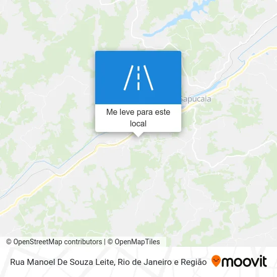Rua Manoel De Souza Leite mapa