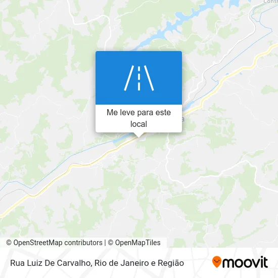 Rua Luiz De Carvalho mapa