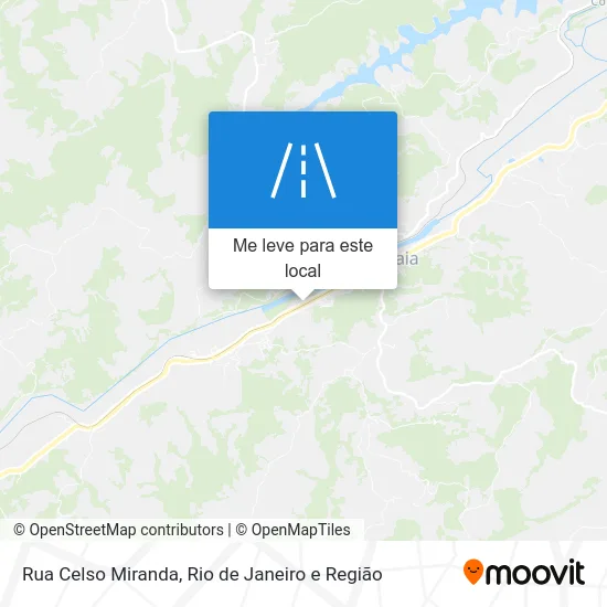Rua Celso Miranda mapa