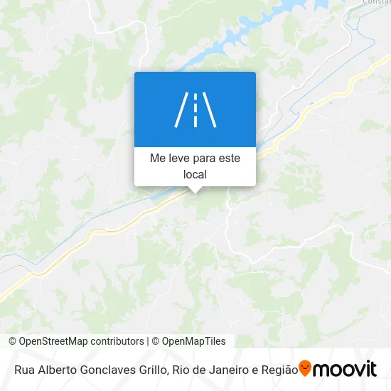 Rua Alberto Gonclaves Grillo mapa