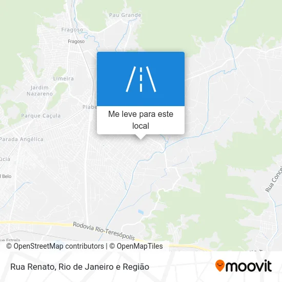 Rua Renato mapa