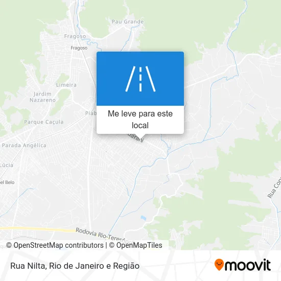 Rua Nilta mapa