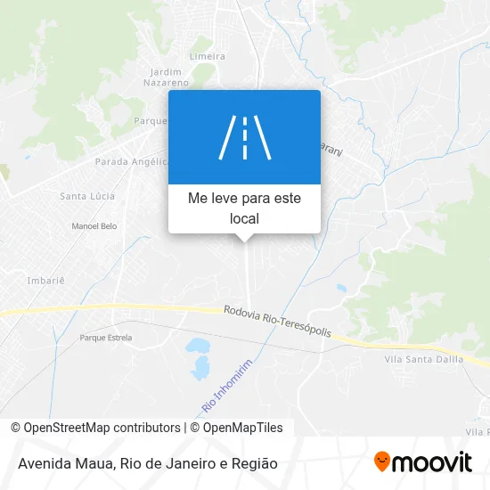 Avenida Maua mapa