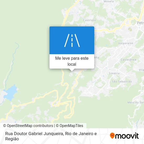 Rua Doutor Gabriel Junqueira mapa
