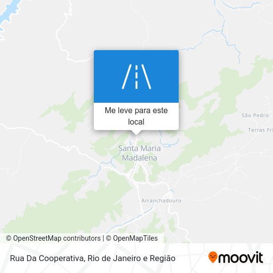 Rua Da Cooperativa mapa