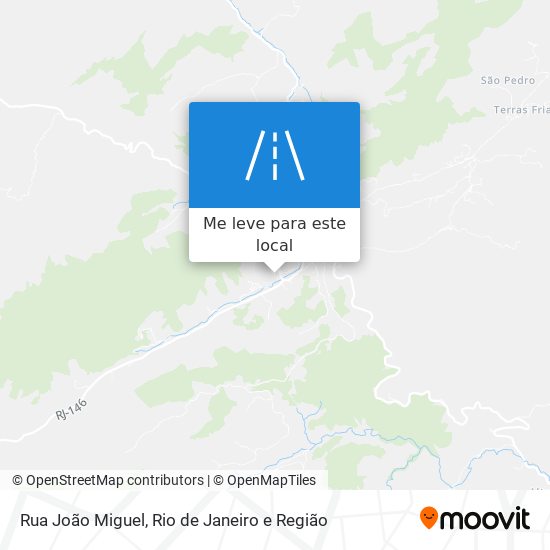 Rua João Miguel mapa
