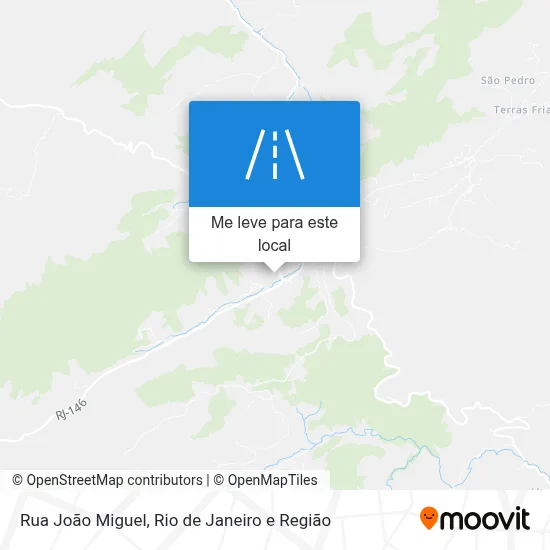 Rua João Miguel mapa
