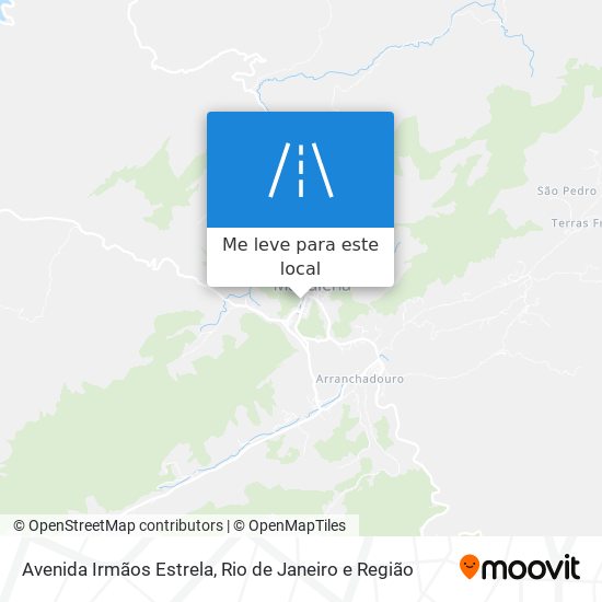 Avenida Irmãos Estrela mapa