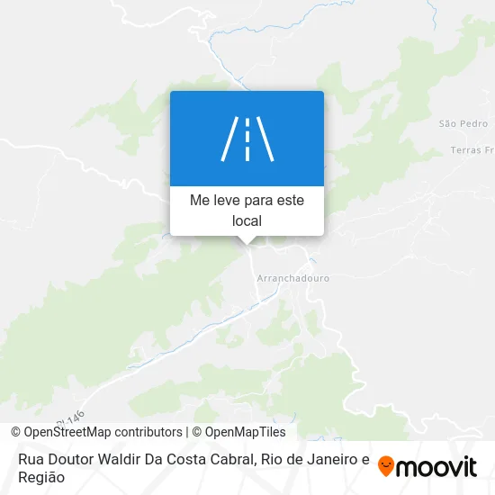 Rua Doutor Waldir Da Costa Cabral mapa