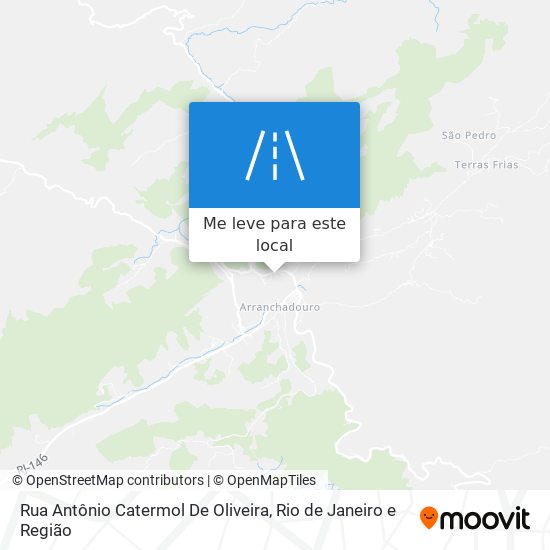 Rua Antônio Catermol De Oliveira mapa