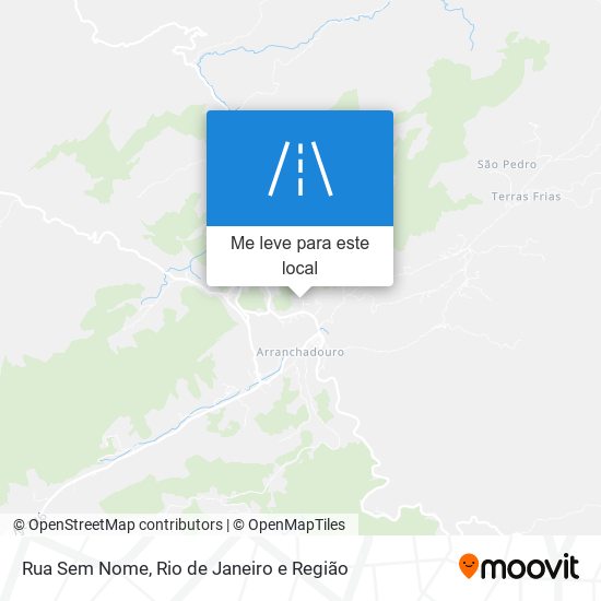 Rua Sem Nome mapa