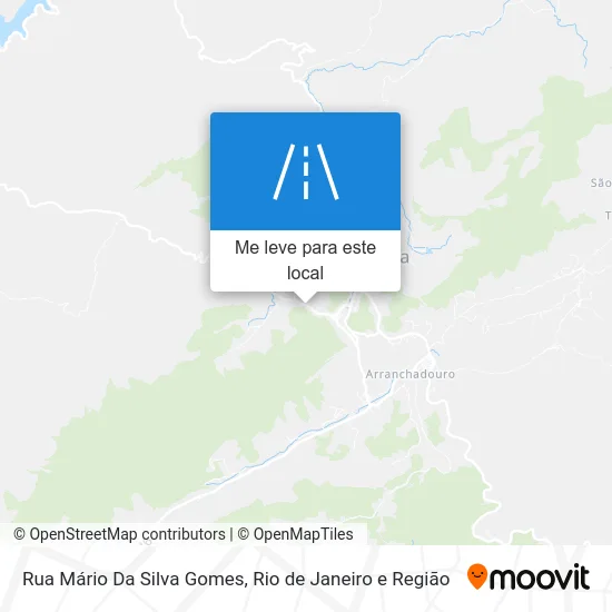 Rua Mário Da Silva Gomes mapa