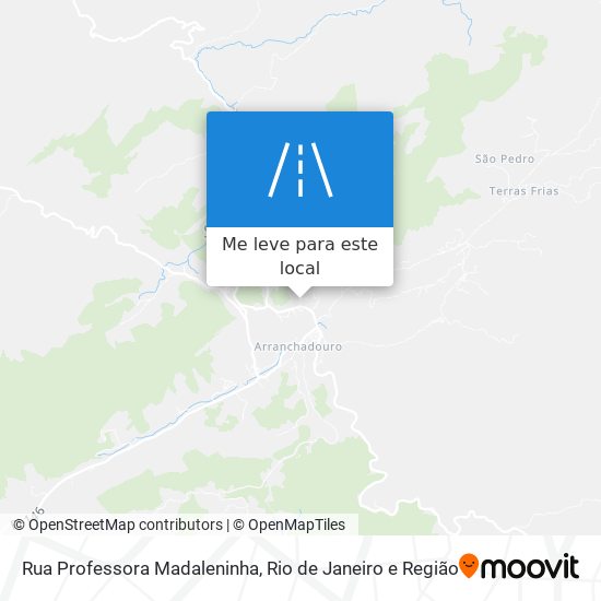 Rua Professora Madaleninha mapa