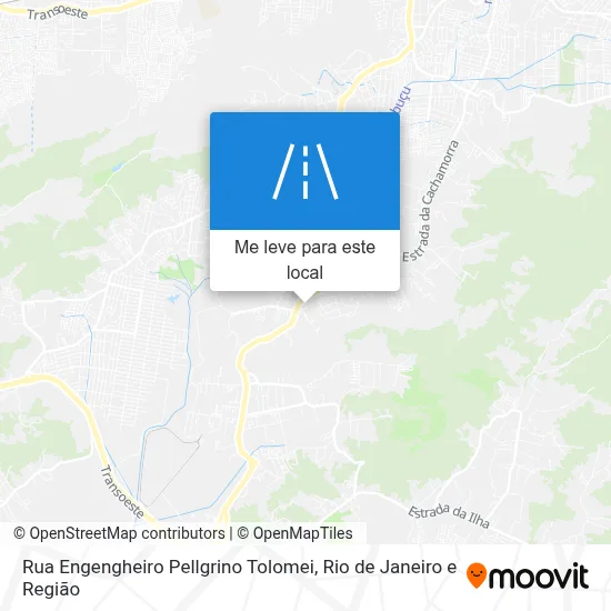 Rua Engengheiro Pellgrino Tolomei mapa