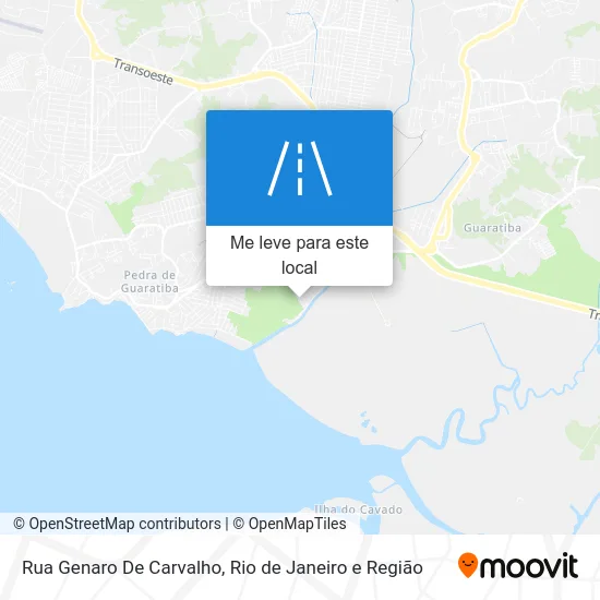 Rua Genaro De Carvalho mapa