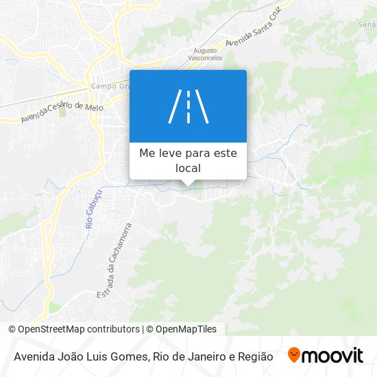 Avenida João Luis Gomes mapa