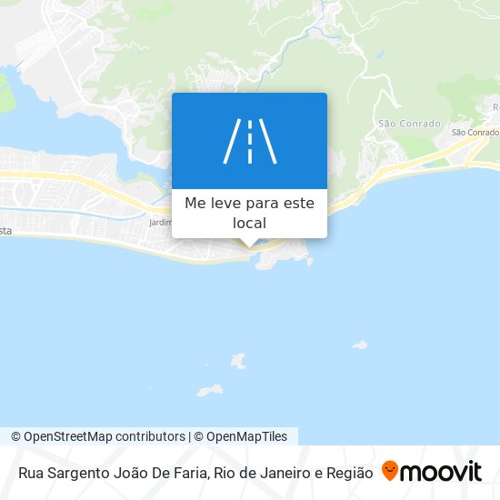 Rua Sargento João De Faria mapa