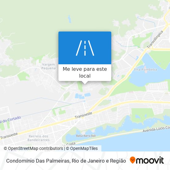 Condomínio Das Palmeiras mapa