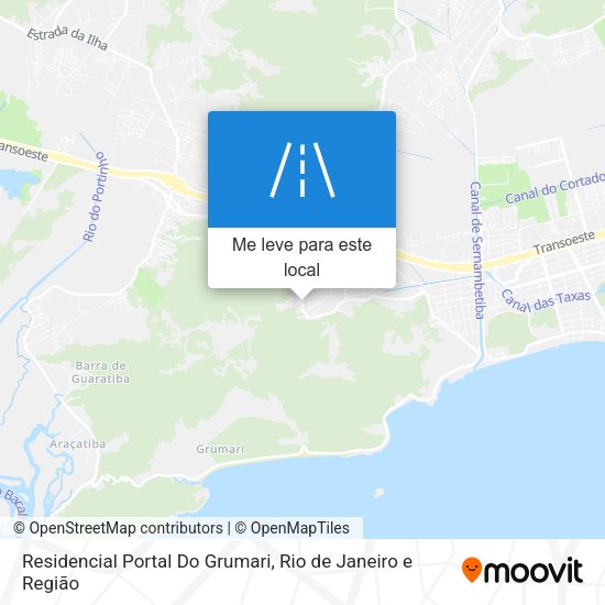 Residencial Portal Do Grumari mapa