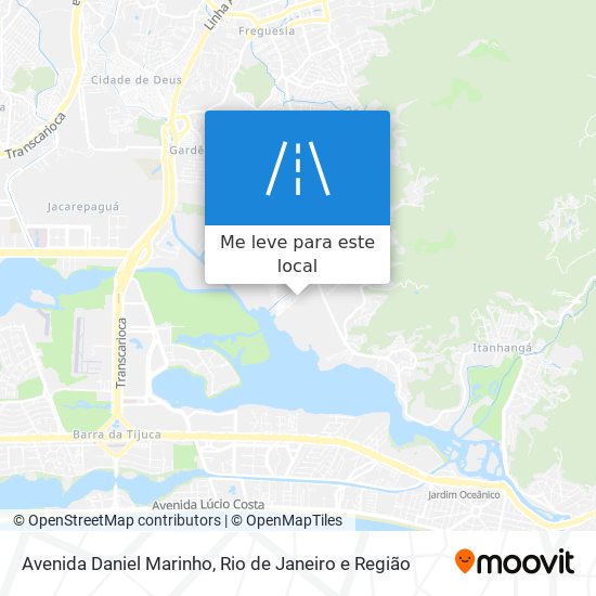 Avenida Daniel Marinho mapa