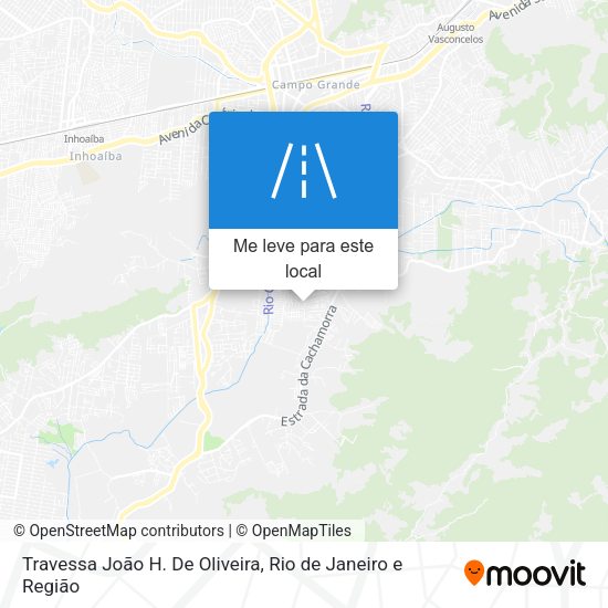 Travessa João H. De Oliveira mapa