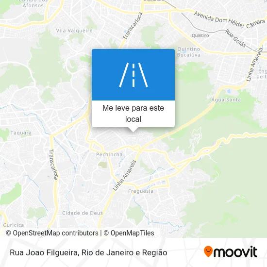Rua Joao Filgueira mapa