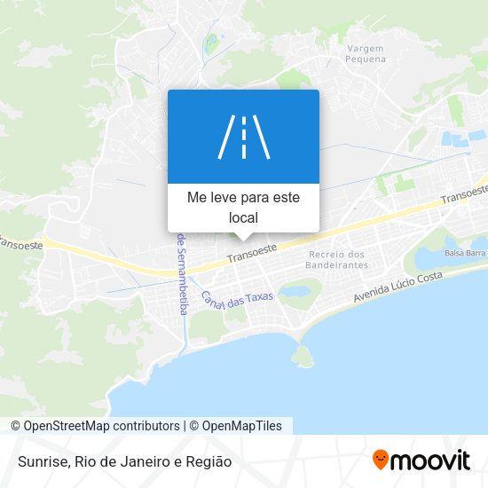 Sunrise mapa