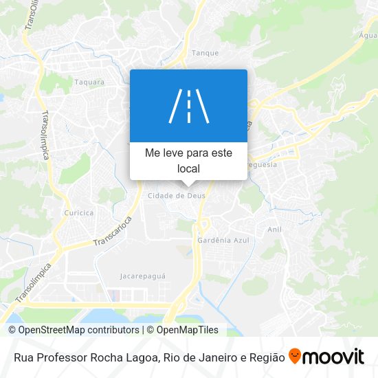 Rua Professor Rocha Lagoa mapa