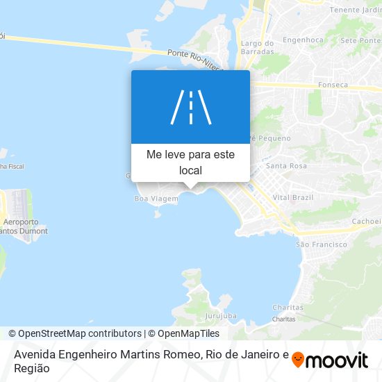 Avenida Engenheiro Martins Romeo mapa