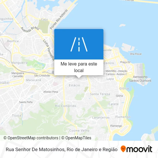 Rua Senhor De Matosinhos mapa